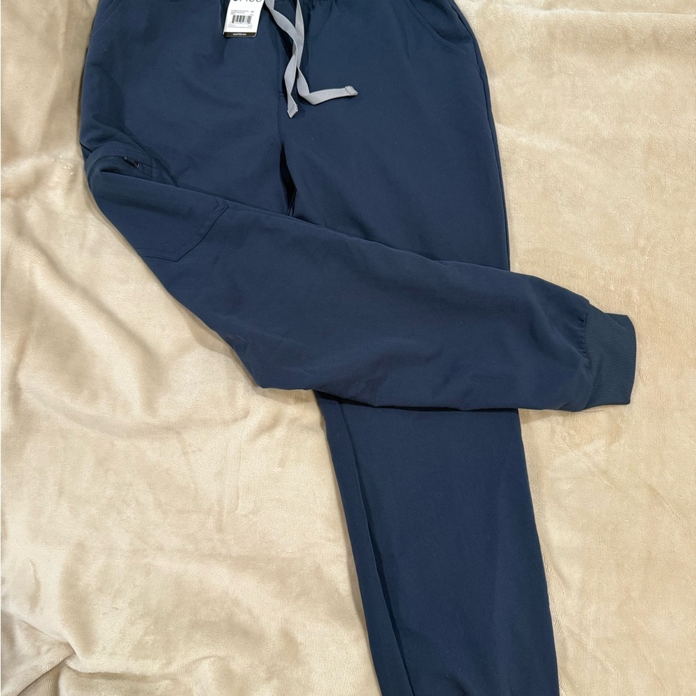 Figs Zamora High-Waisted in Deep Reef NWT